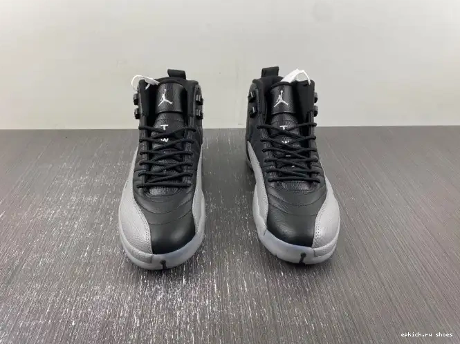 Cheap Air 12 CT8013-019 Wolf Jordan Grey Black 0528